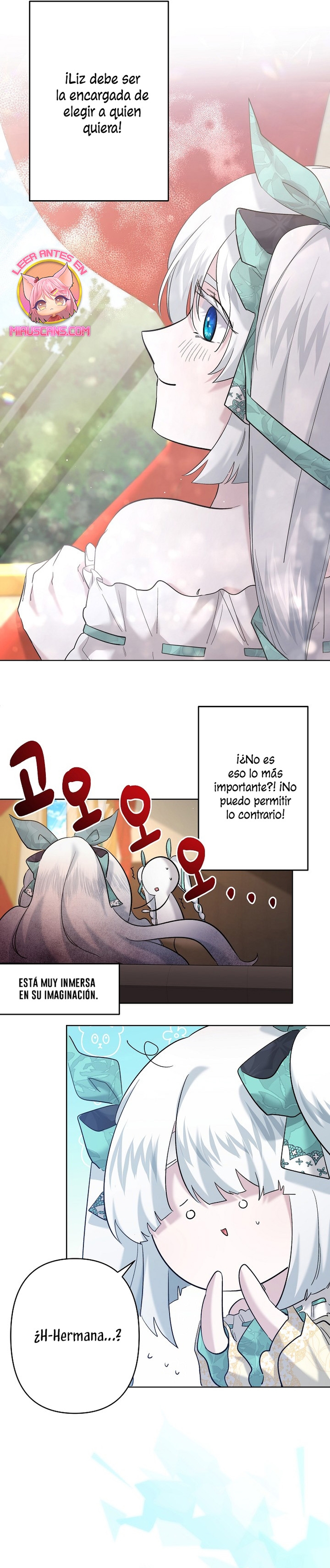 Una hermana mayor debe educar bien a su hermana menor Capitulo 30 página 35