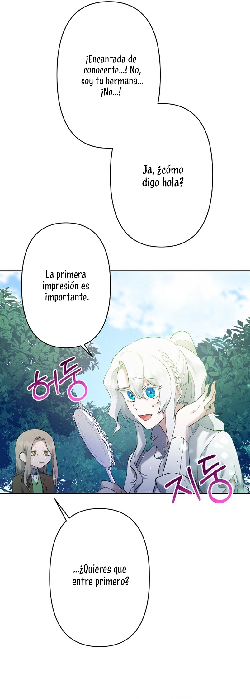 Una hermana mayor debe educar bien a su hermana menor Capitulo 7 página 40