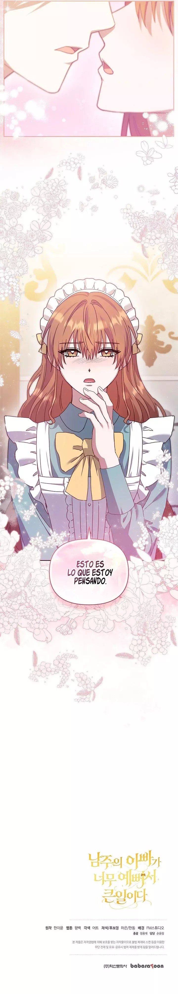 Es un gran problema porque el padre del protagonista es muy lindo Capitulo 10 página 29