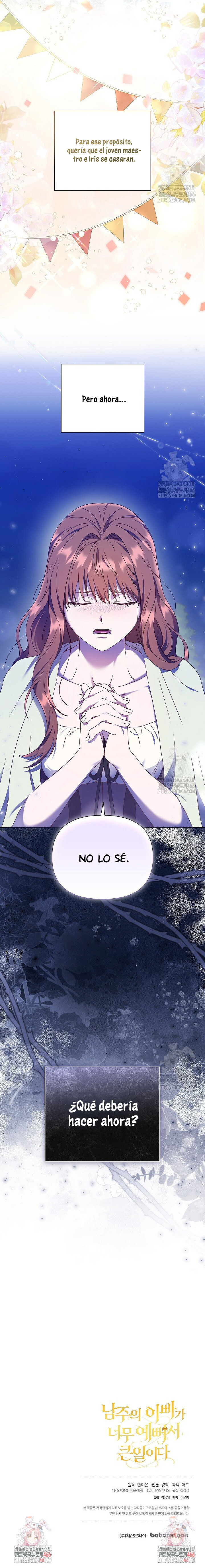 Es un gran problema porque el padre del protagonista es muy lindo Capitulo 23 página 11