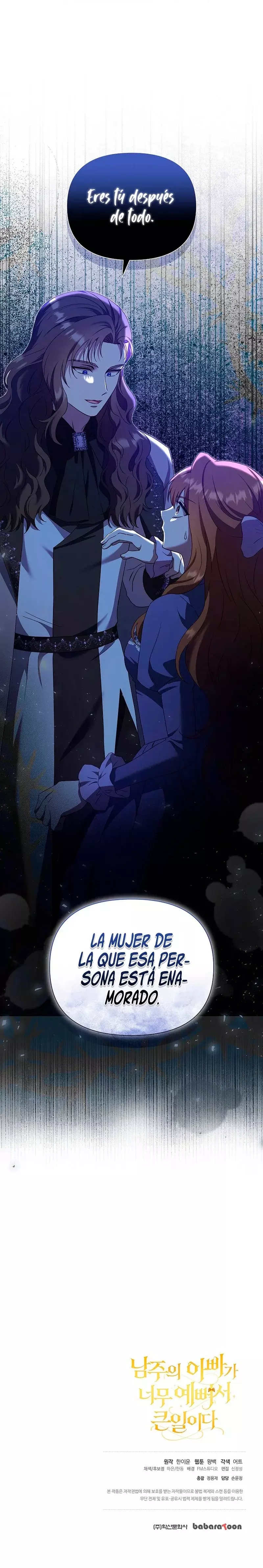 Es un gran problema porque el padre del protagonista es muy lindo Capitulo 29 página 32