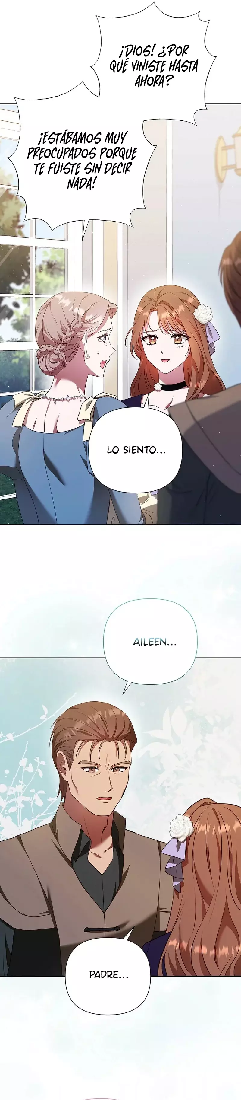 Es un gran problema porque el padre del protagonista es muy lindo Capitulo 37 página 40