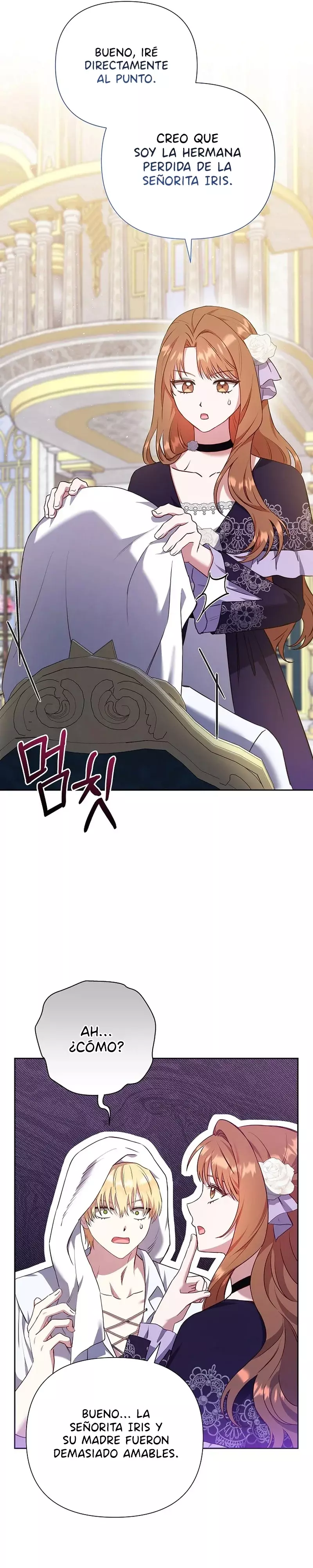 Es un gran problema porque el padre del protagonista es muy lindo Capitulo 38 página 28