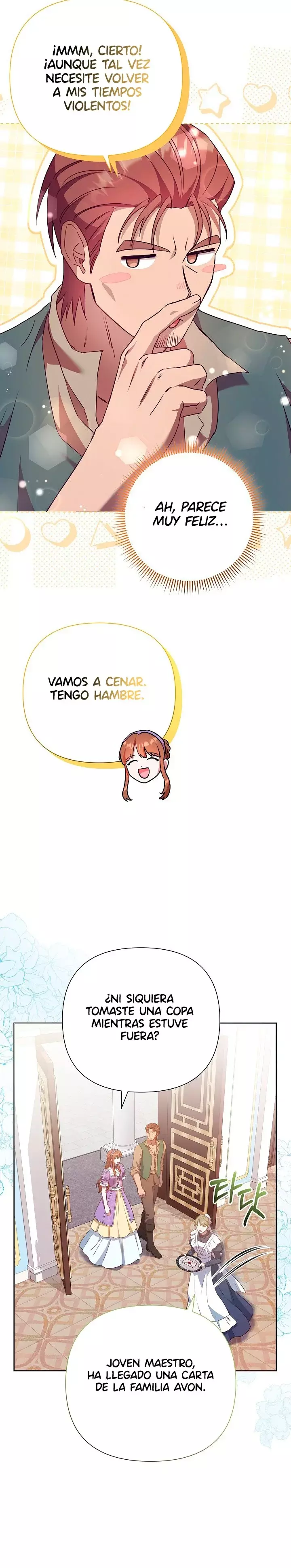 Es un gran problema porque el padre del protagonista es muy lindo Capitulo 40 página 34