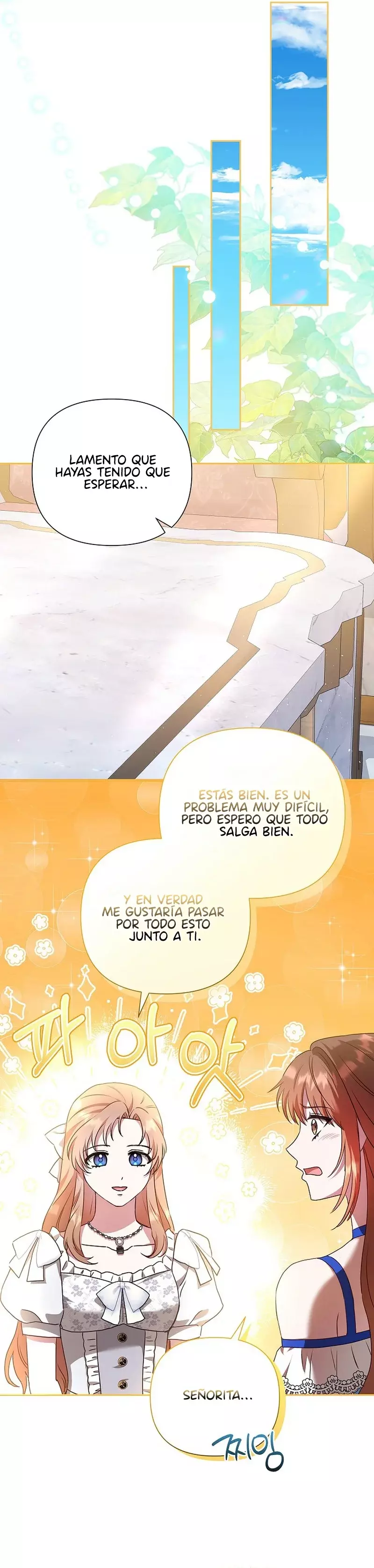 Es un gran problema porque el padre del protagonista es muy lindo Capitulo 41 página 16