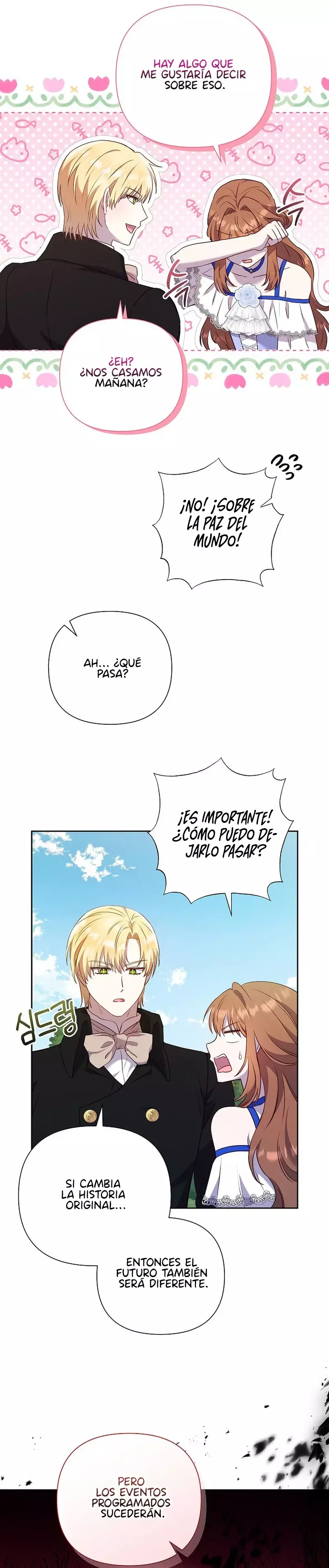 Es un gran problema porque el padre del protagonista es muy lindo Capitulo 41 página 32