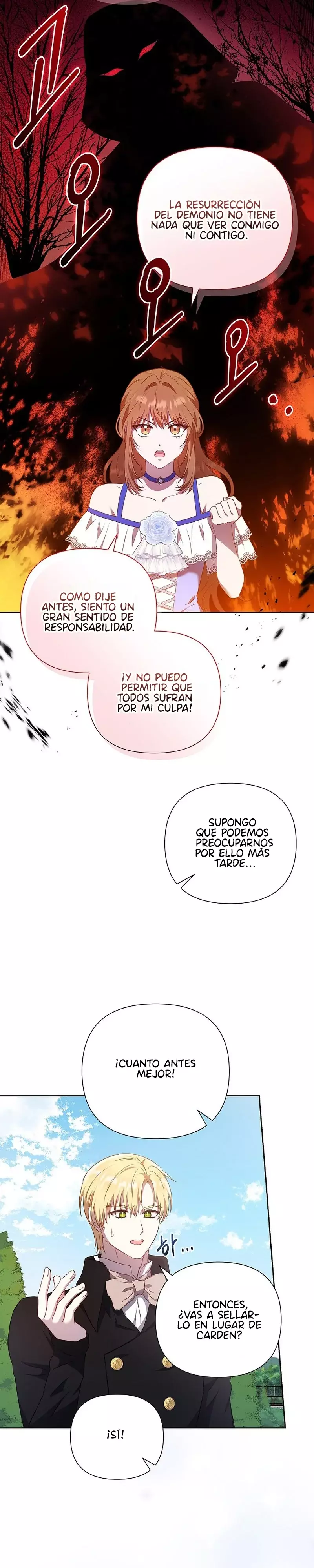 Es un gran problema porque el padre del protagonista es muy lindo Capitulo 41 página 33