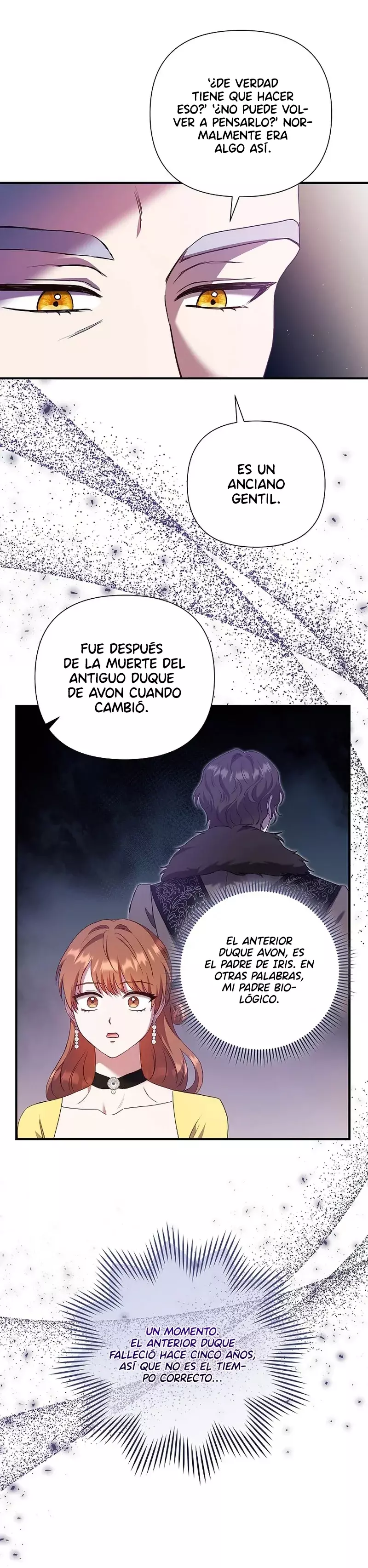 Es un gran problema porque el padre del protagonista es muy lindo Capitulo 45 página 34