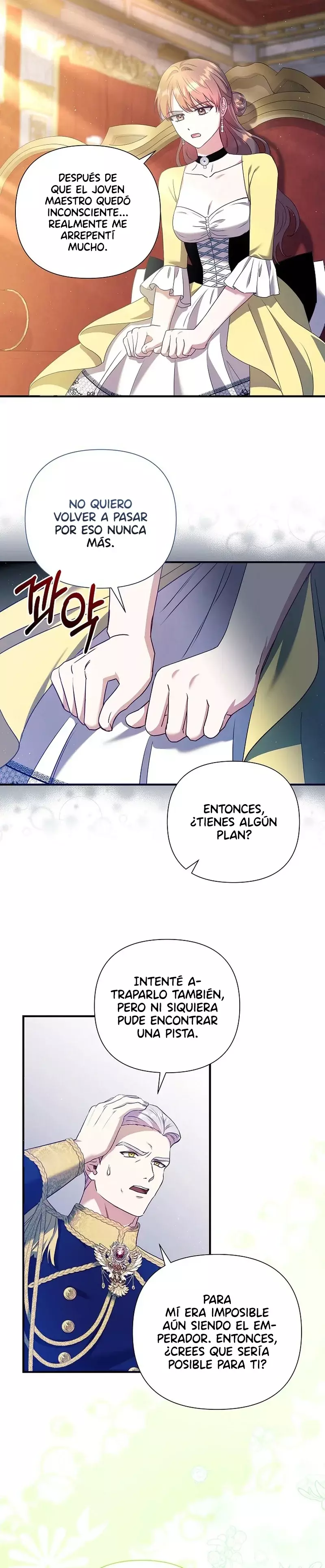 Es un gran problema porque el padre del protagonista es muy lindo Capitulo 45 página 38