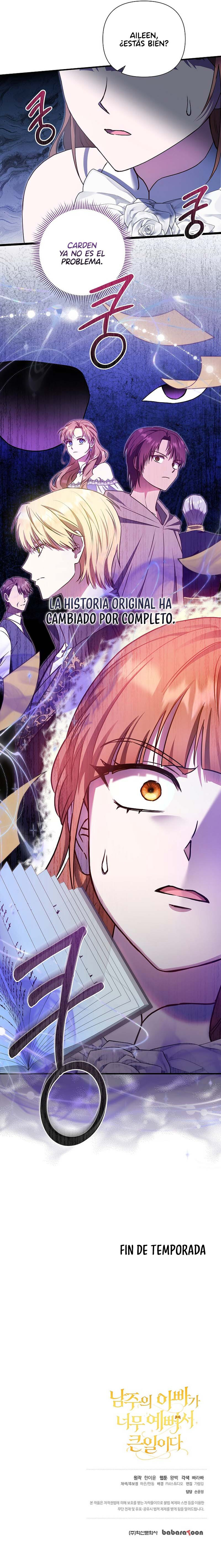 Es un gran problema porque el padre del protagonista es muy lindo Capitulo 50 página 9