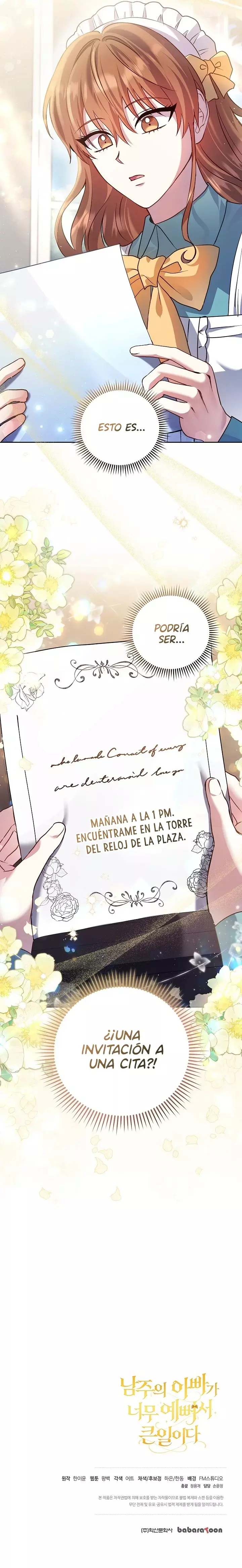 Es un gran problema porque el padre del protagonista es muy lindo Capitulo 6 página 28