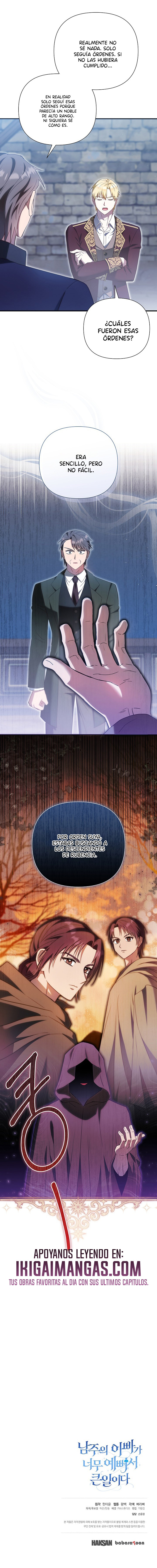 Es un gran problema porque el padre del protagonista es muy lindo Capitulo 76 página 11