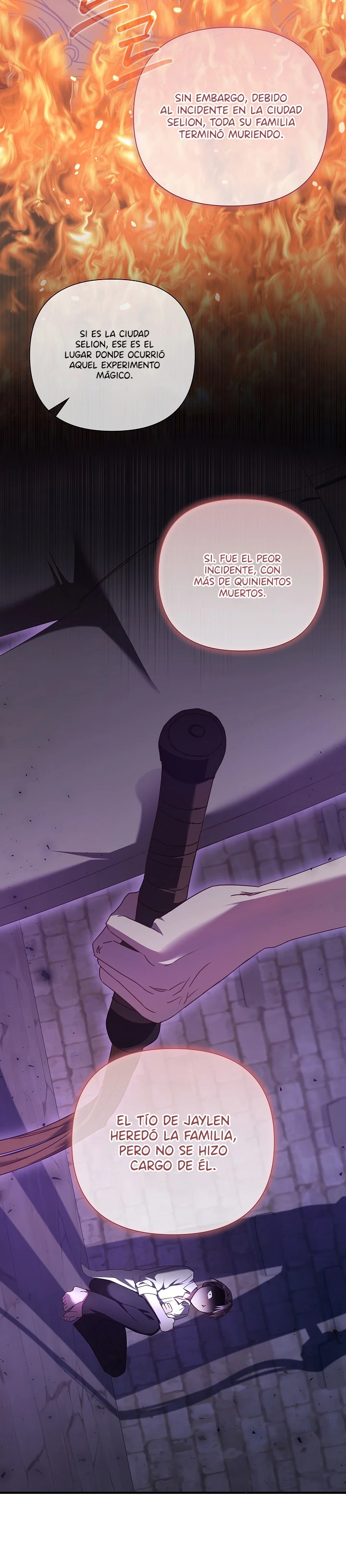 Es un gran problema porque el padre del protagonista es muy lindo Capitulo 82 página 11