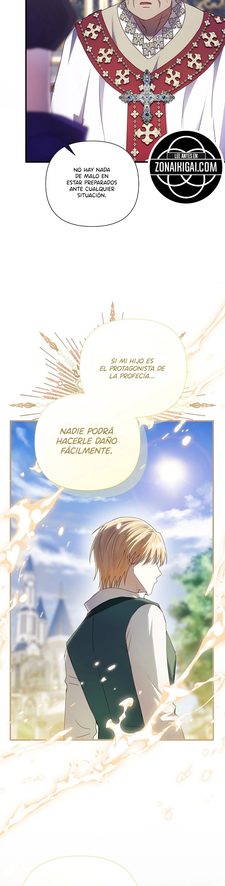Es un gran problema porque el padre del protagonista es muy lindo Capitulo 84 página 15