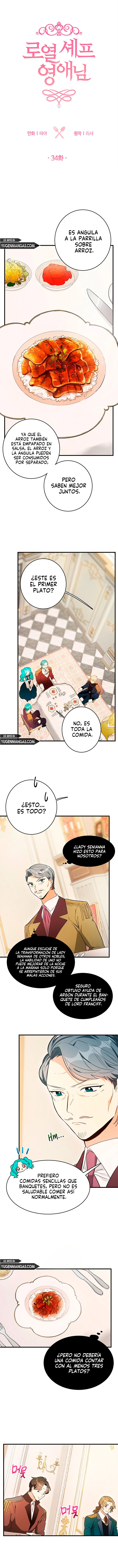 La Joven Chef Real Capitulo 34 página 3