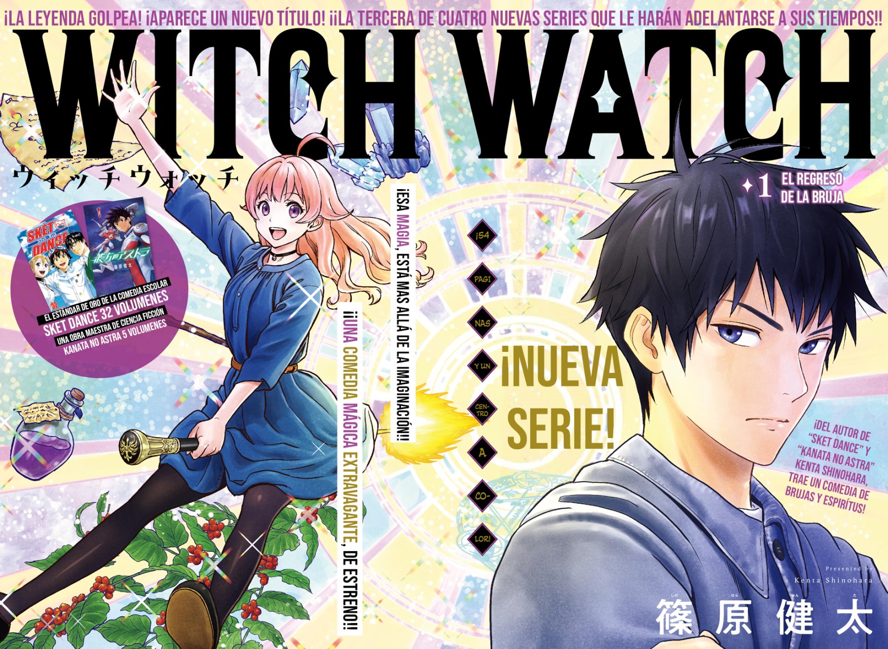 Witch Watch Capitulo 1: El regreso de la bruja página 4