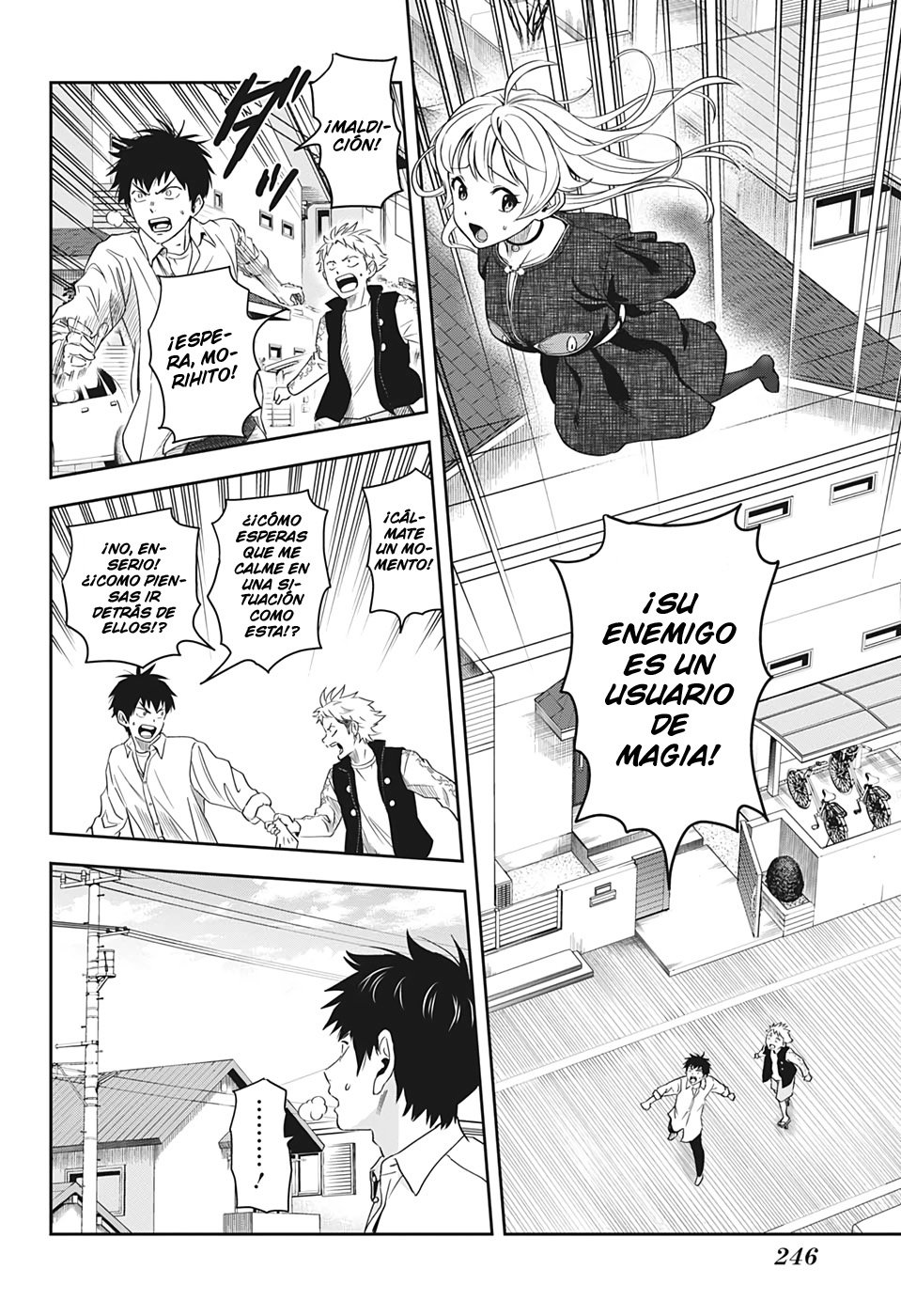 Witch Watch Capitulo 10: Un demonio volador página 4