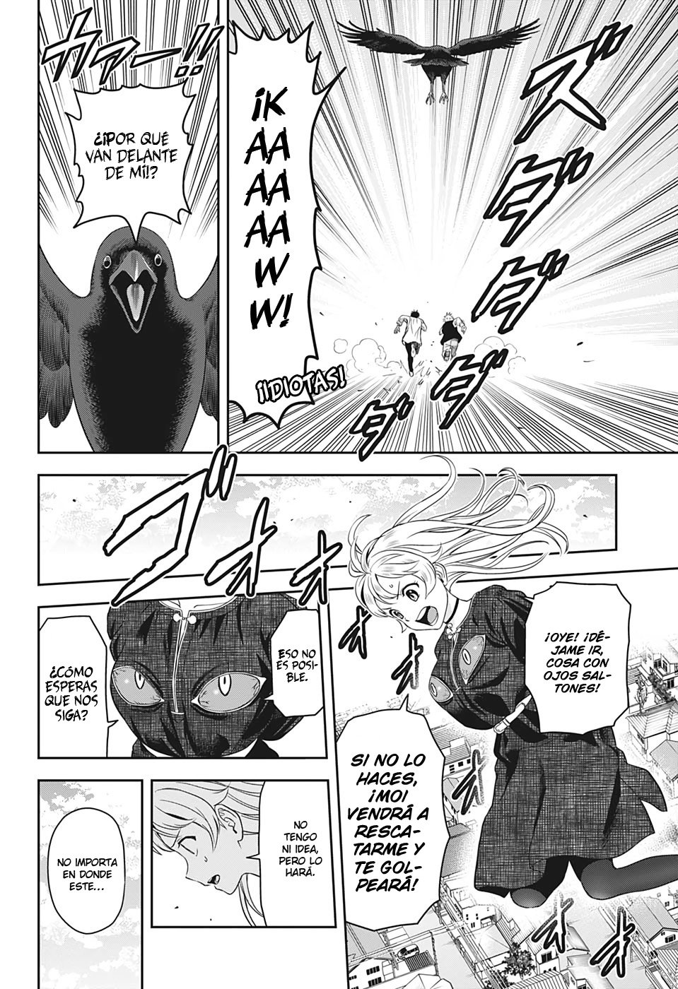 Witch Watch Capitulo 10: Un demonio volador página 8