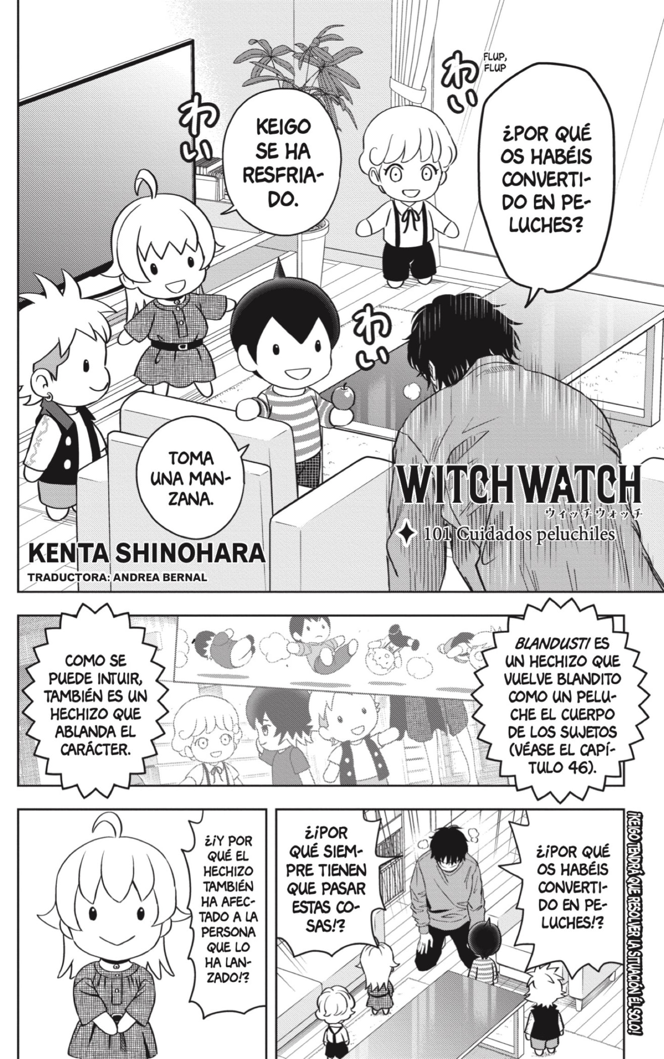 Witch Watch Capitulo 101 página 4