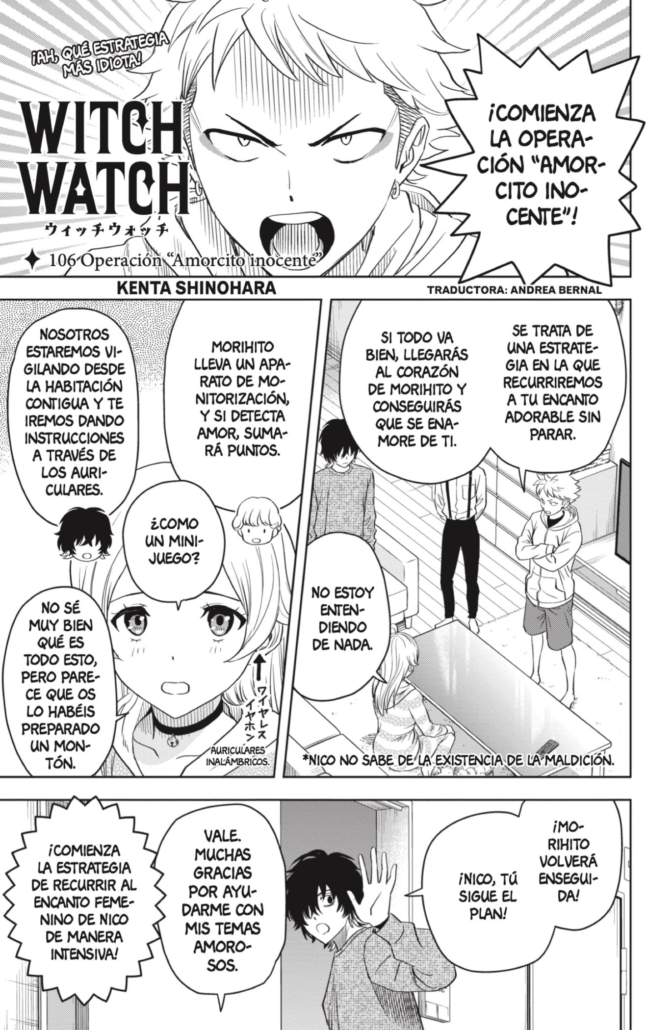 Witch Watch Capitulo 106 página 5