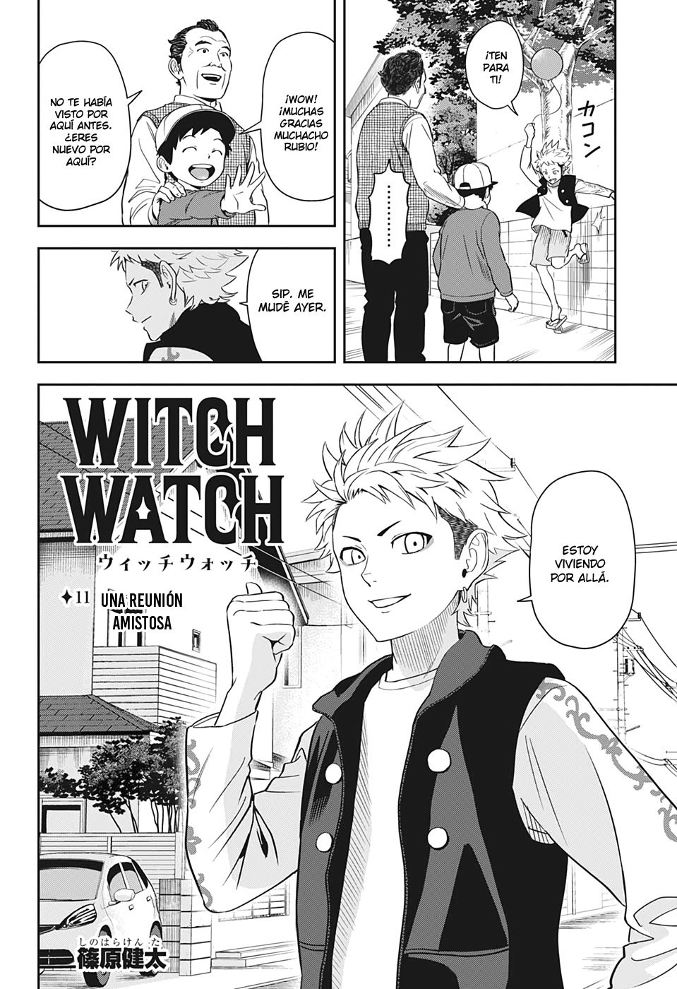 Witch Watch Capitulo 11: Una reunión amistosa página 4