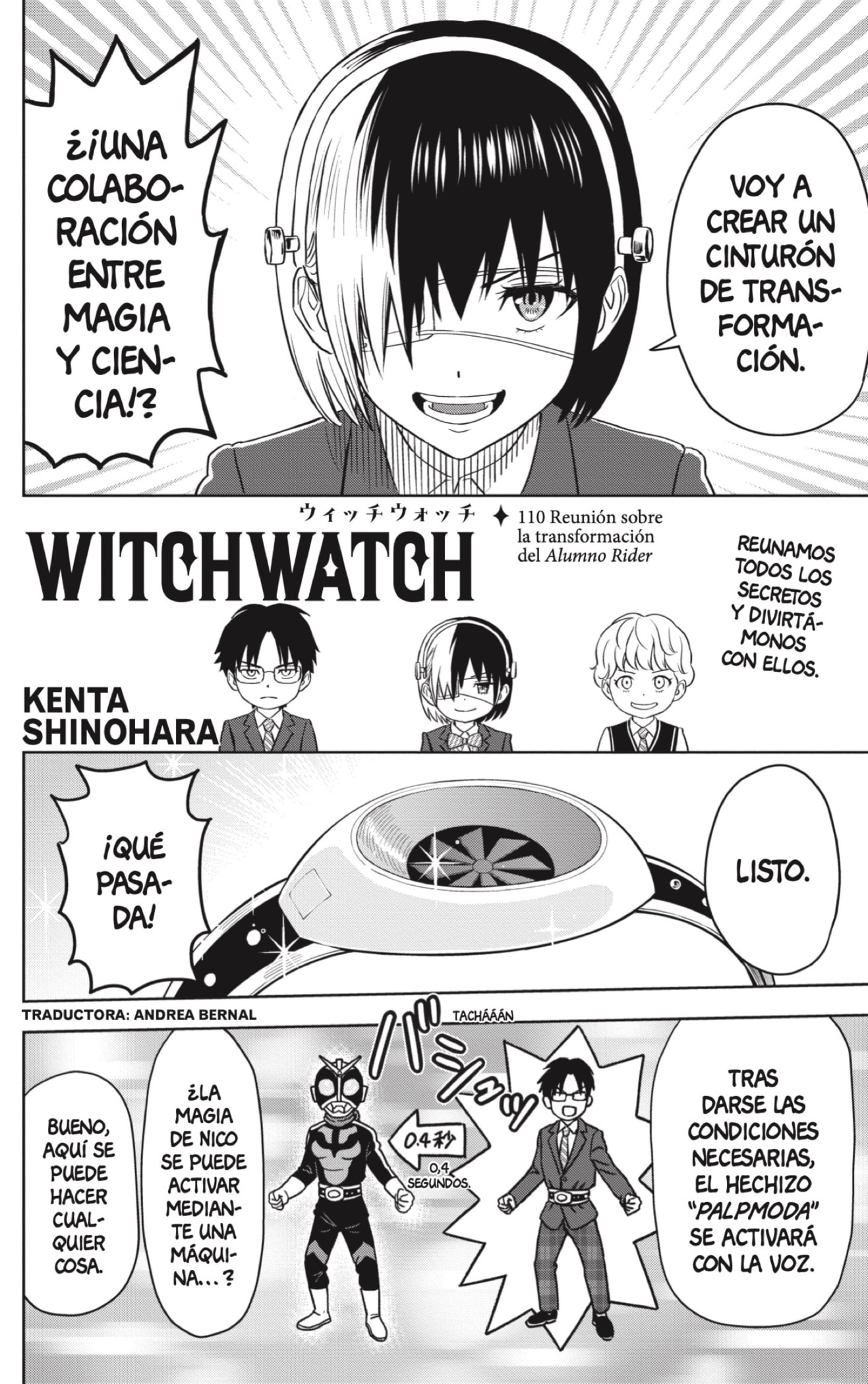Witch Watch Capitulo 110 página 4