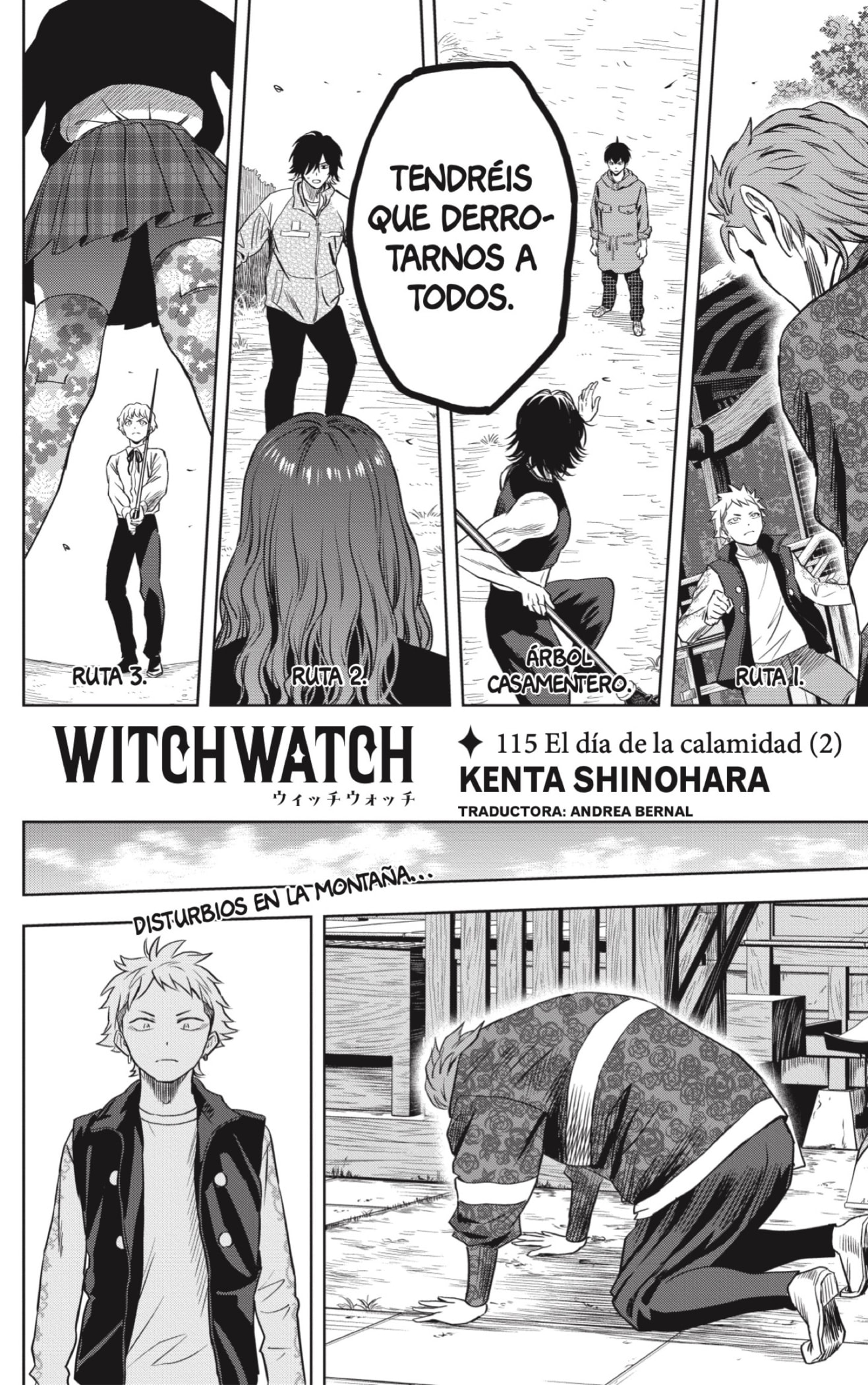 Witch Watch Capitulo 115 página 4