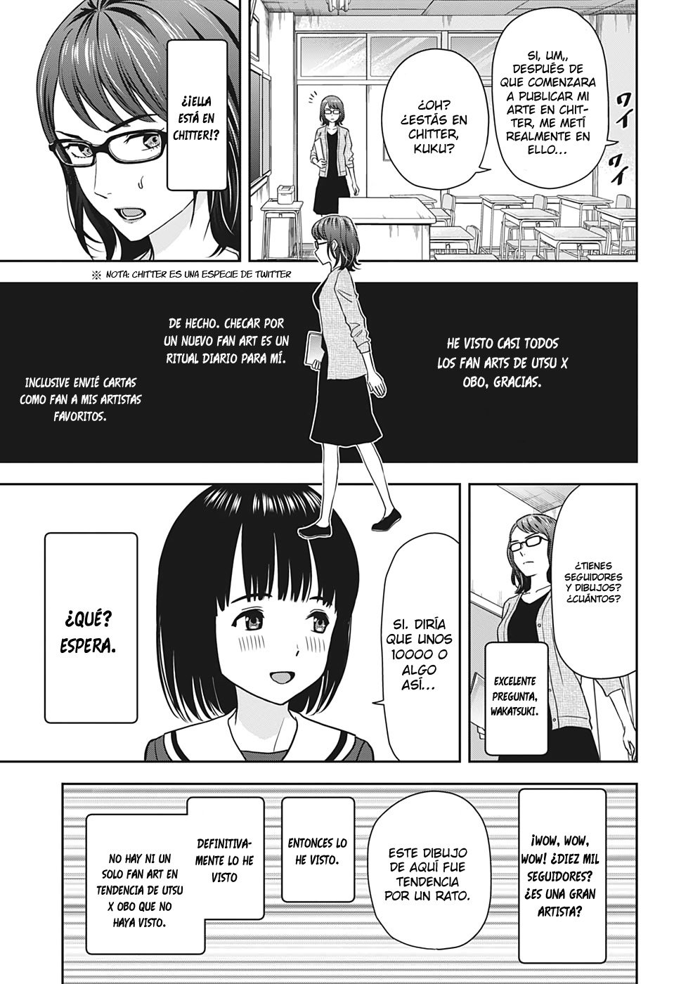 Witch Watch Capitulo 13: Mi estudiante es mi artista favorita página 5