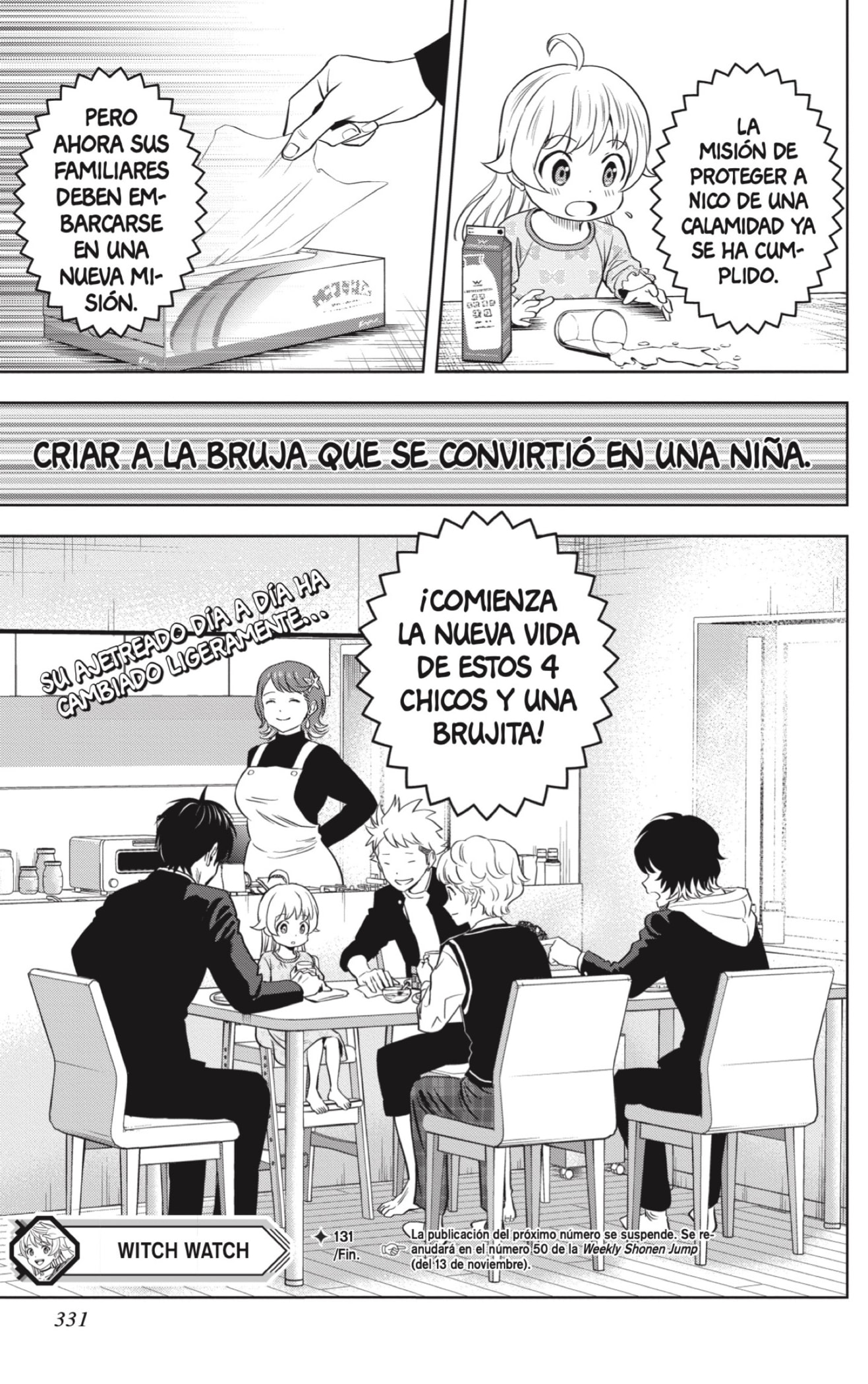 Witch Watch Capitulo 131 página 19