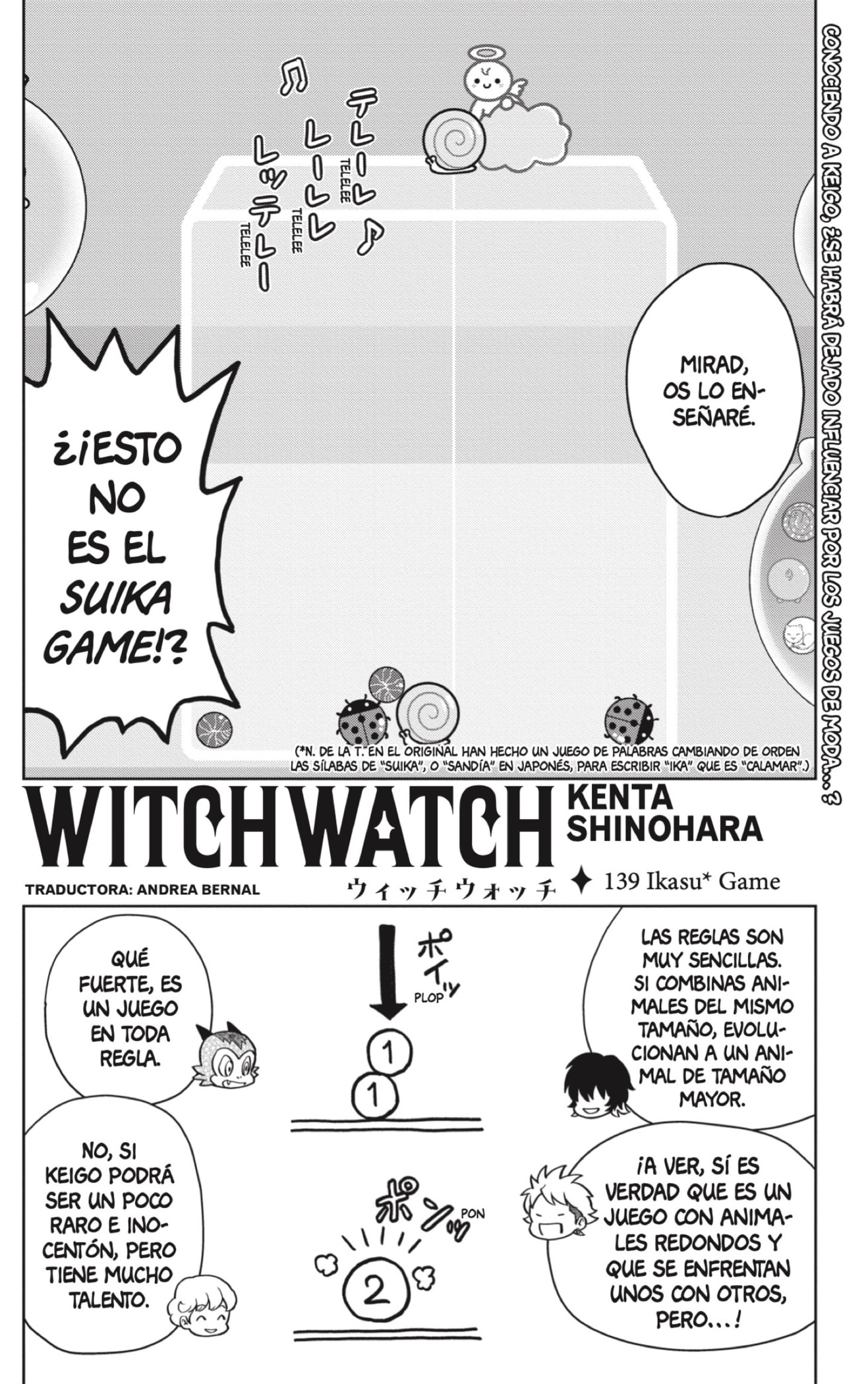 Witch Watch Capitulo 139 página 2