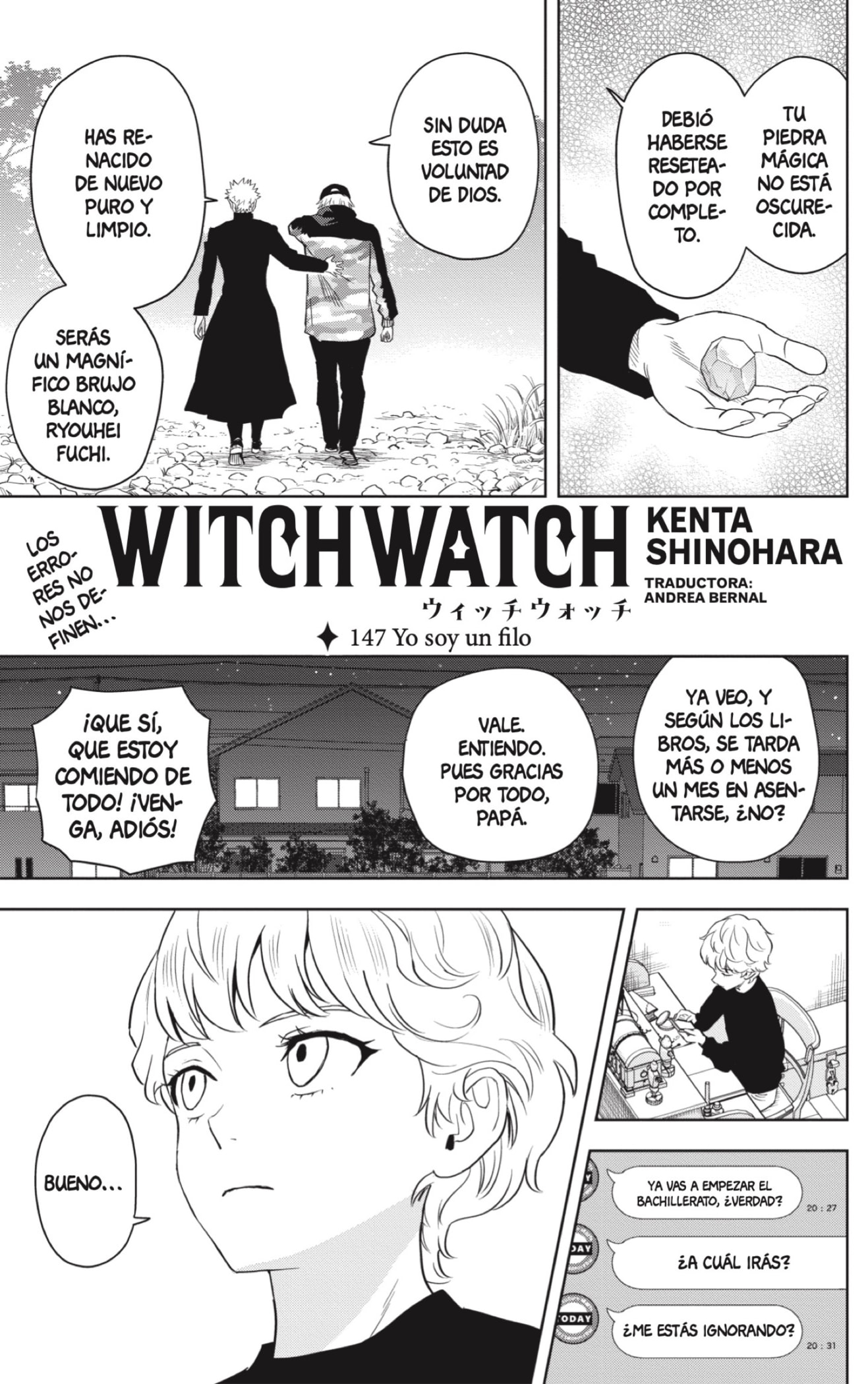 Witch Watch Capitulo 147 página 3