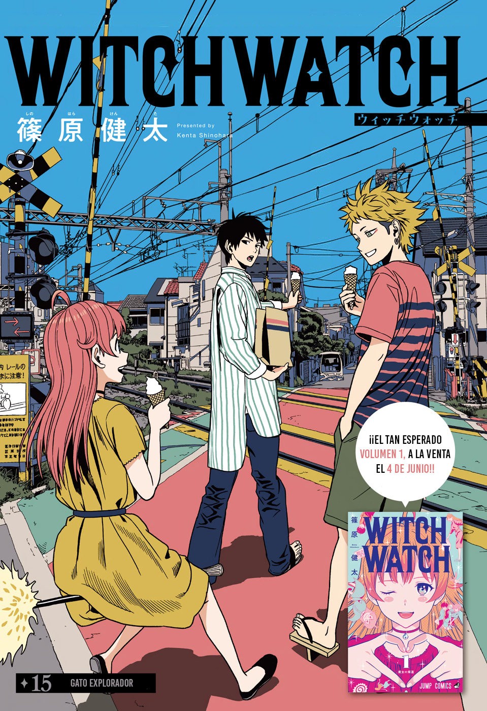Witch Watch Capitulo 15: Gato explorador página 3