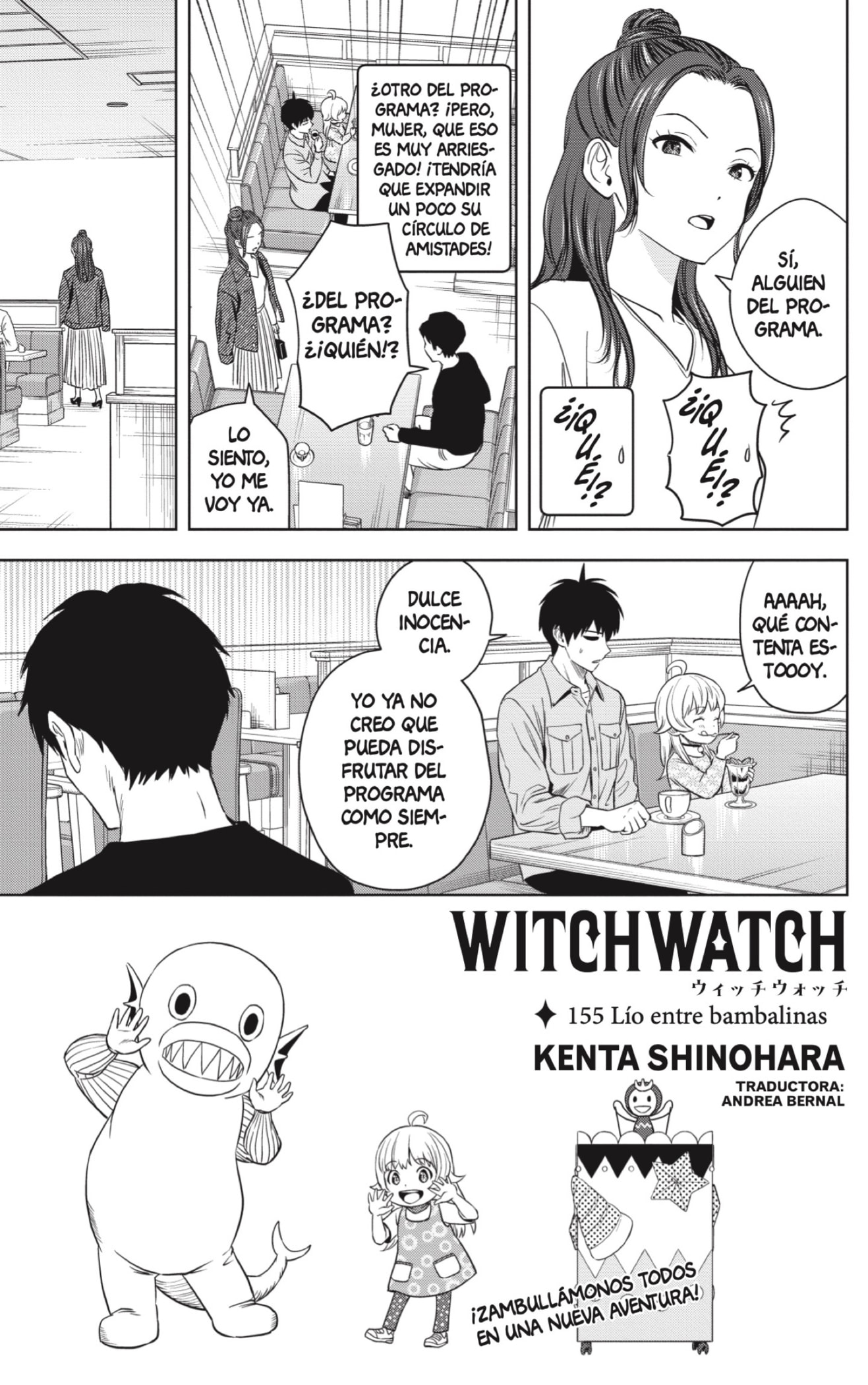 Witch Watch Capitulo 155 página 5