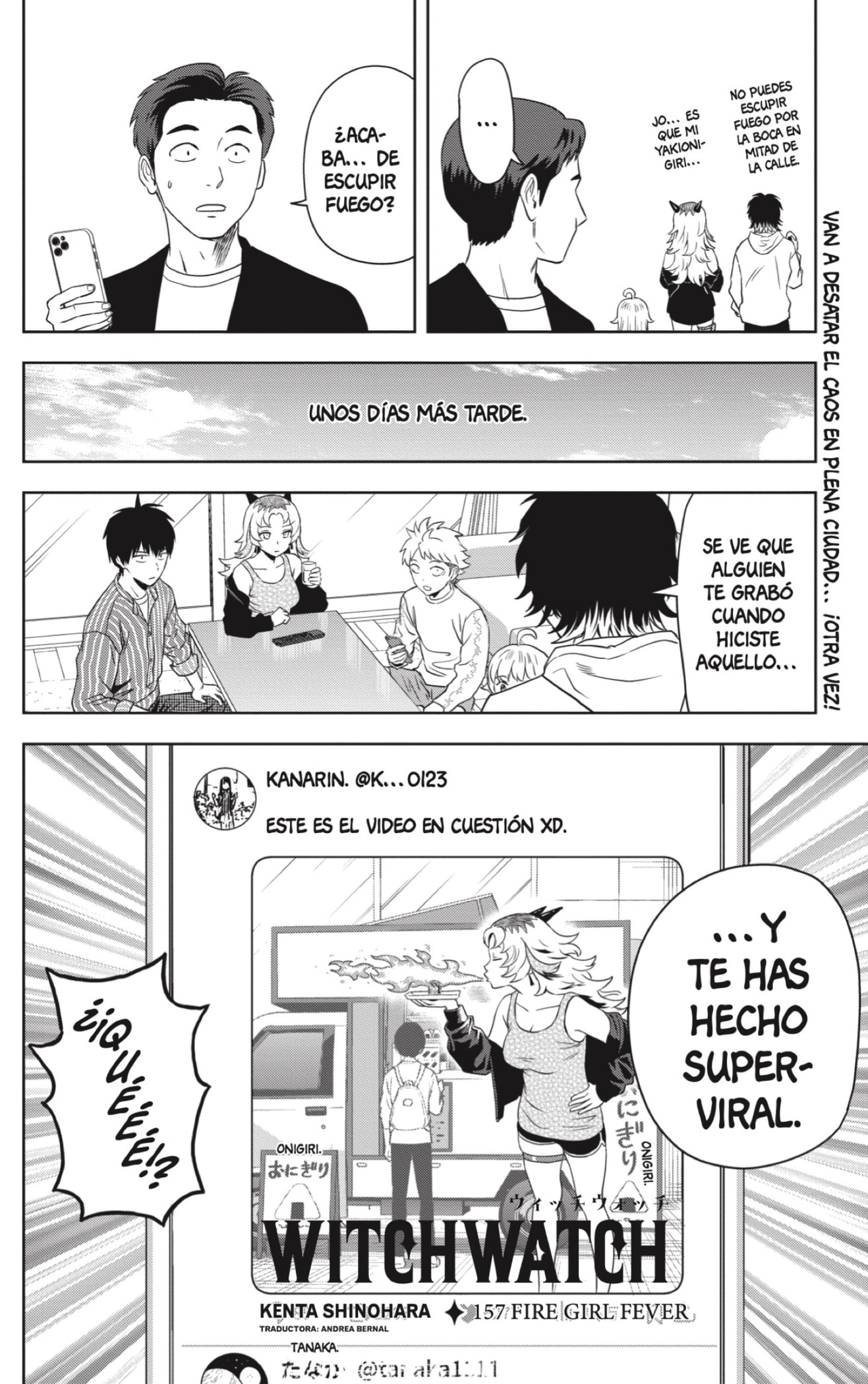 Witch Watch Capitulo 157 página 2