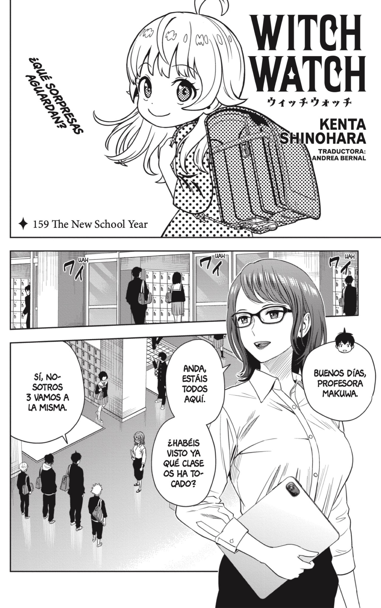 Witch Watch Capitulo 159 página 2