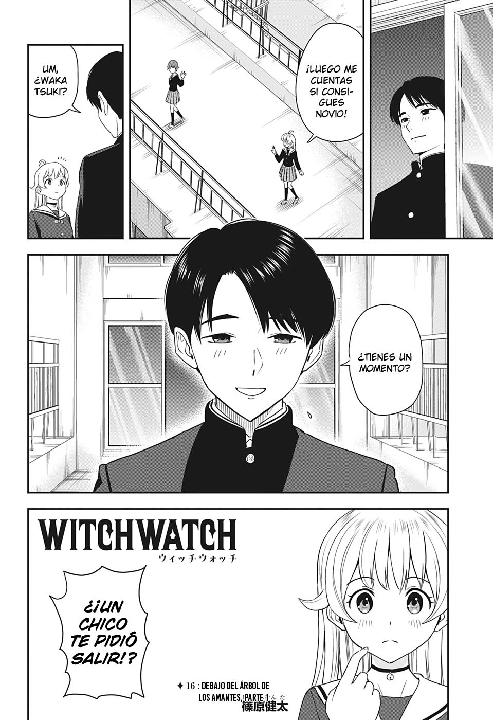 Witch Watch Capitulo 16: Debajo del árbol de los amantes, parte 1 página 4