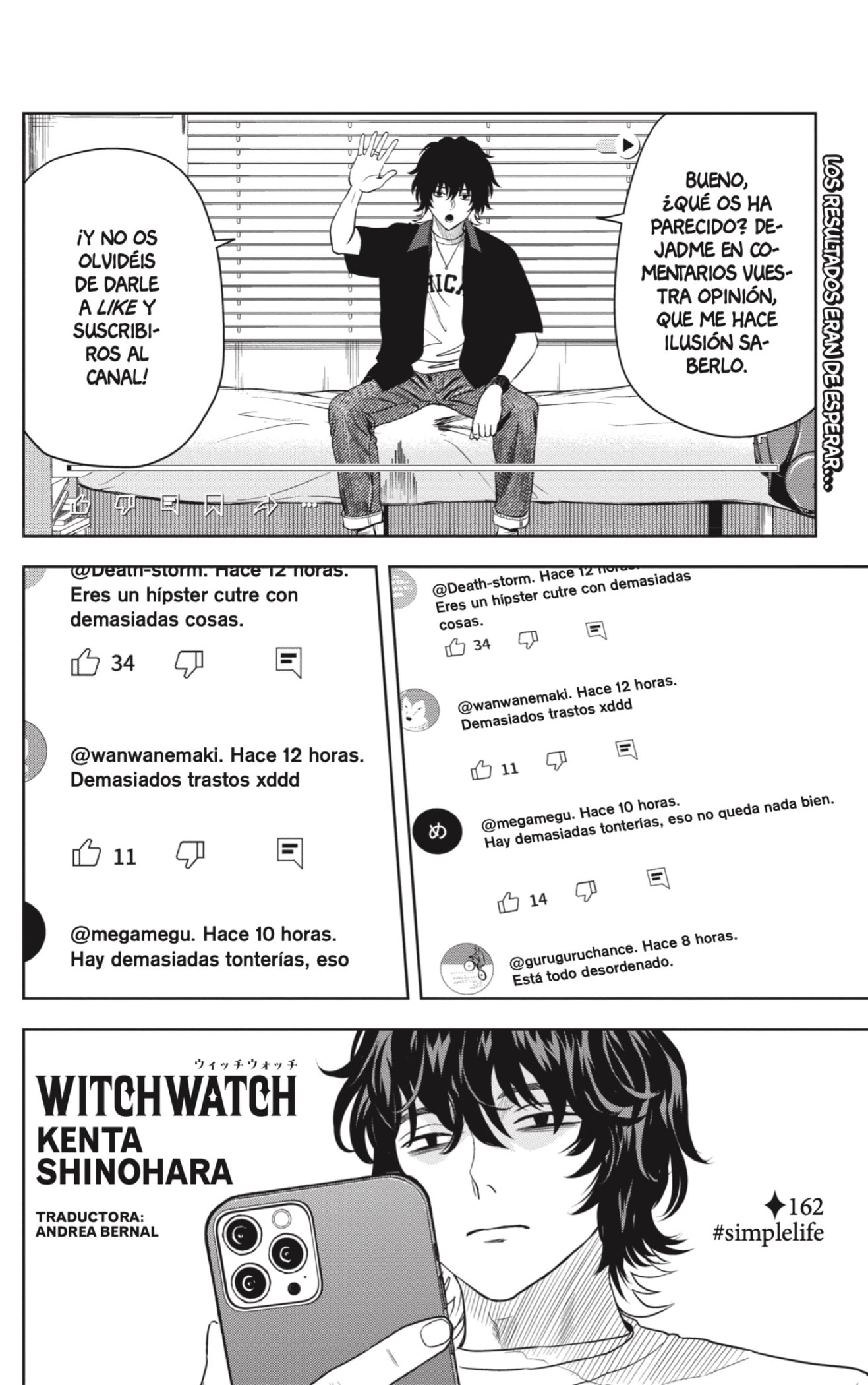 Witch Watch Capitulo 162 página 2
