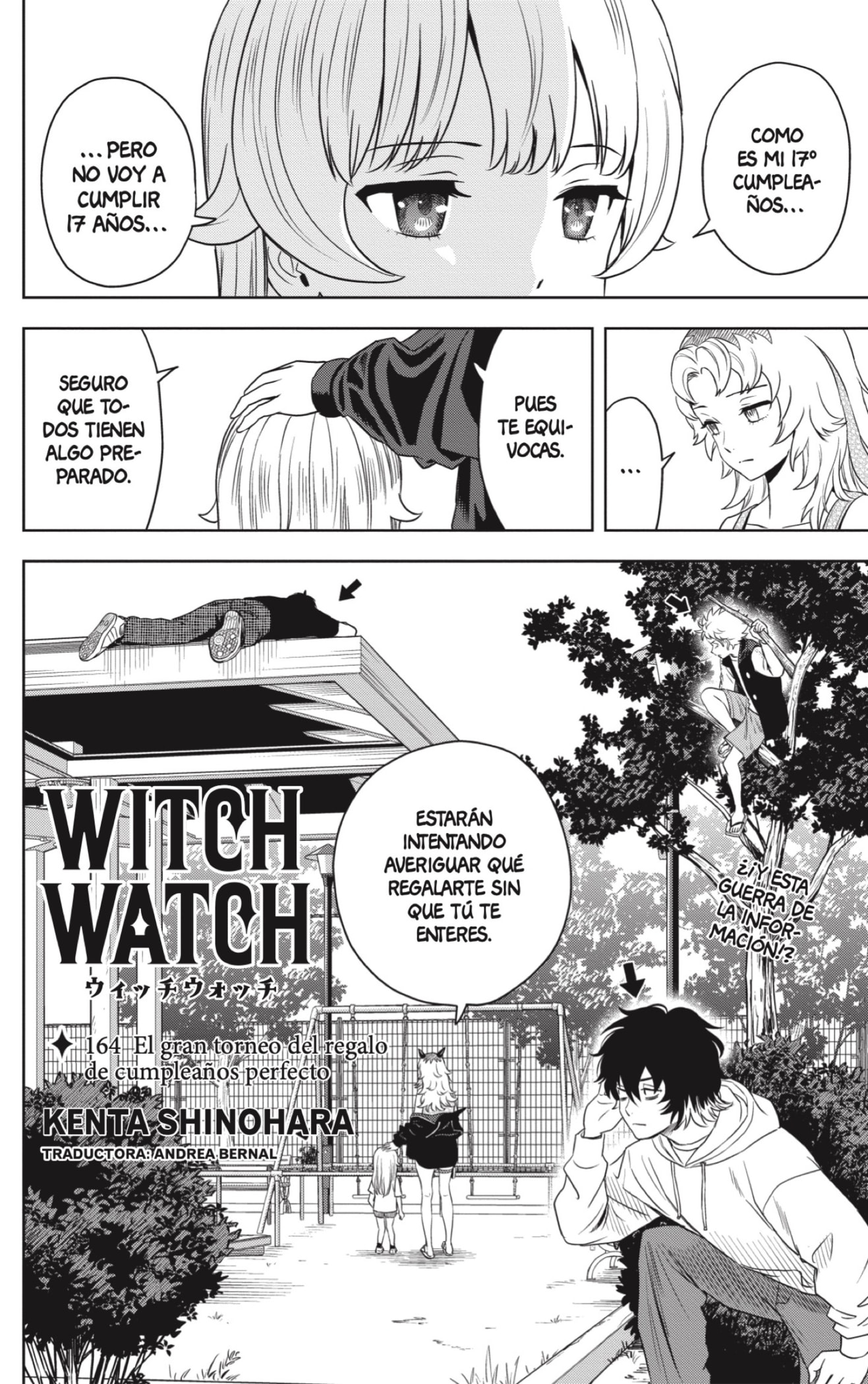 Witch Watch Capitulo 164 página 2