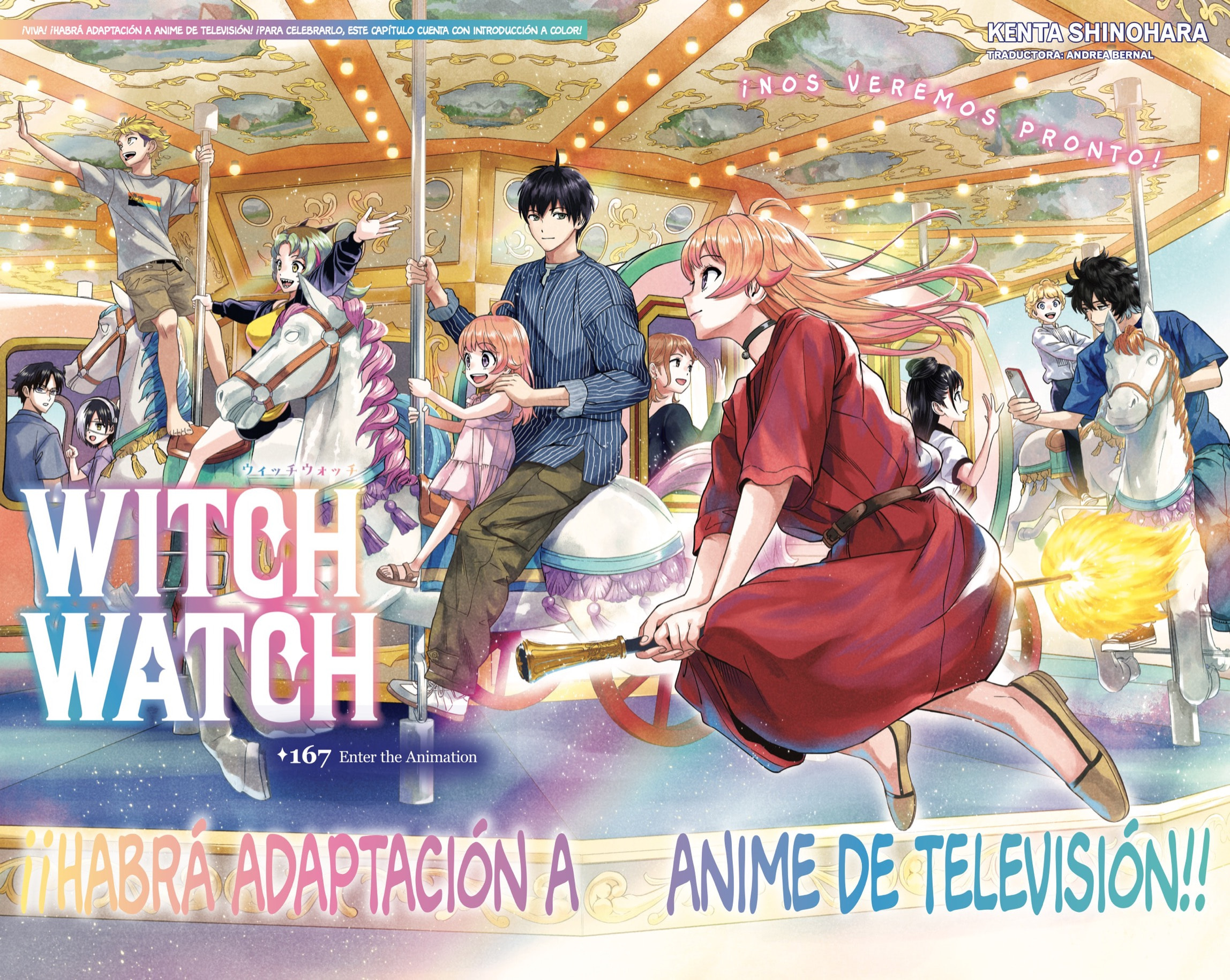 Witch Watch Capitulo 167 página 2