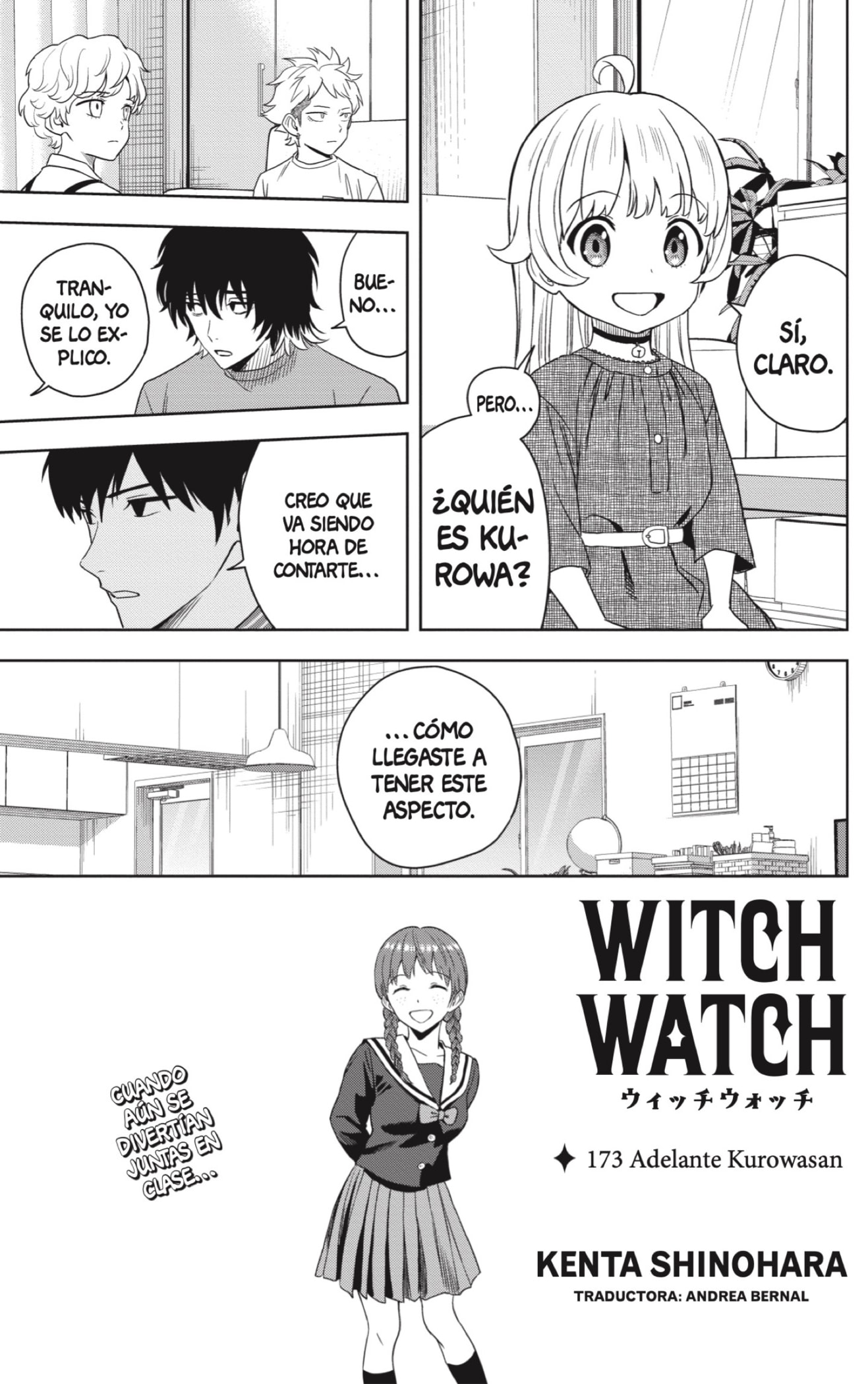 Witch Watch Capitulo 173 página 3