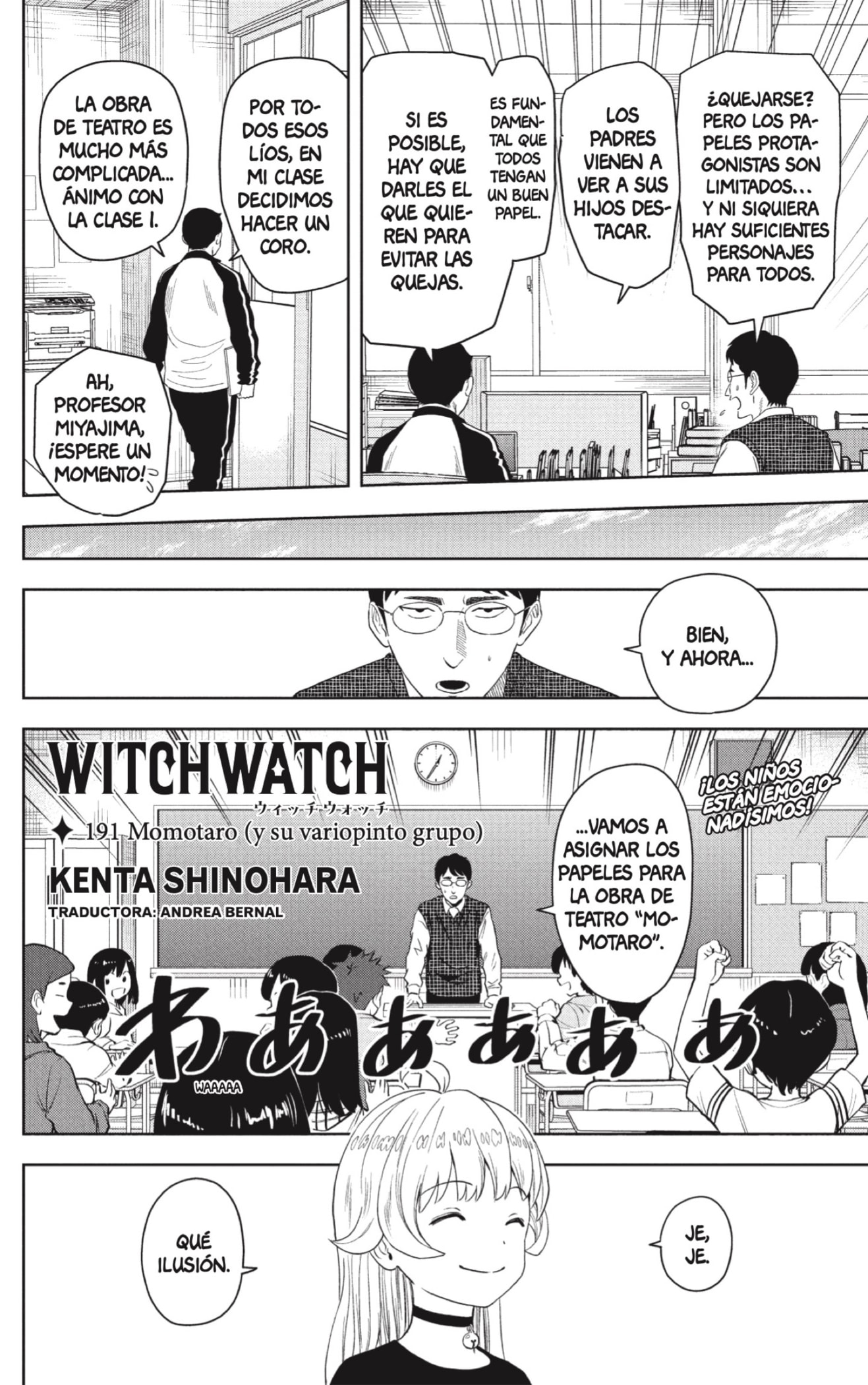 Witch Watch Capitulo 191 página 2