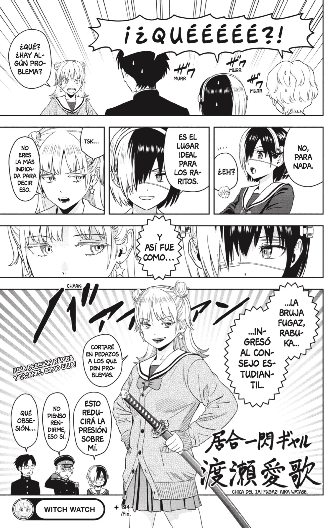 Witch Watch Capitulo 194 página 19