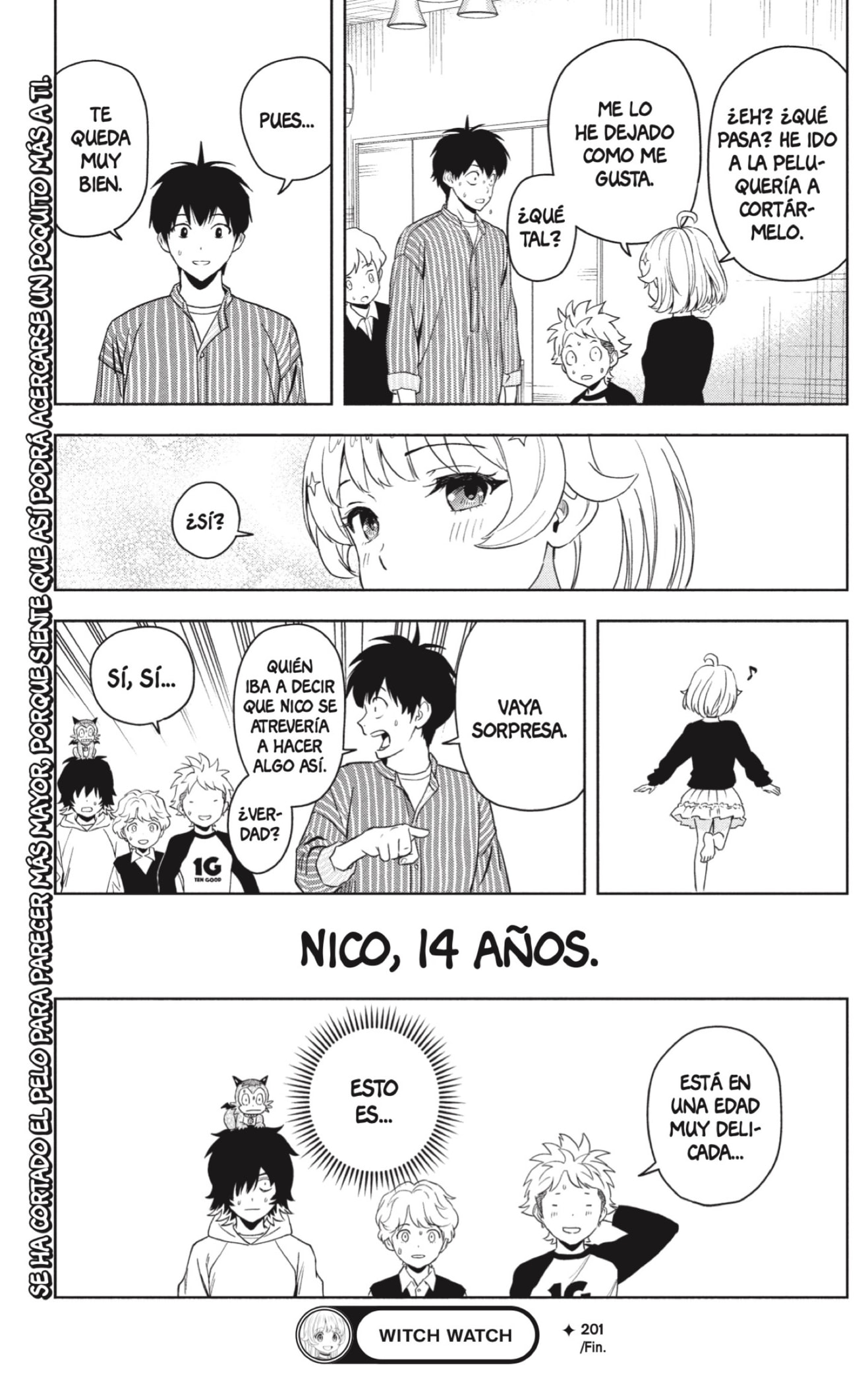 Witch Watch Capitulo 201 página 15