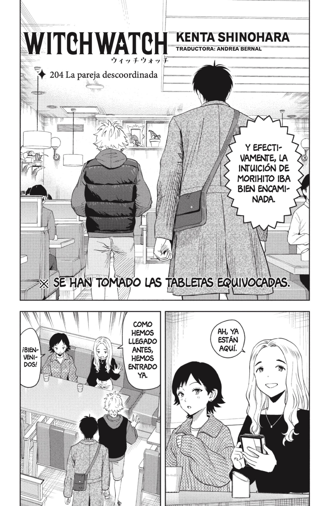 Witch Watch Capitulo 204 página 5