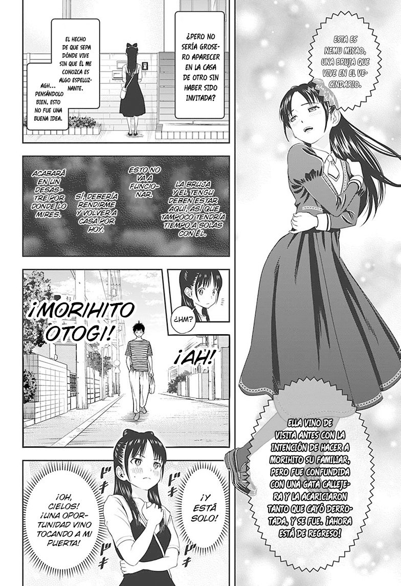 Witch Watch Capitulo 21: Gato callejero y las burbujas de la felicidad página 4
