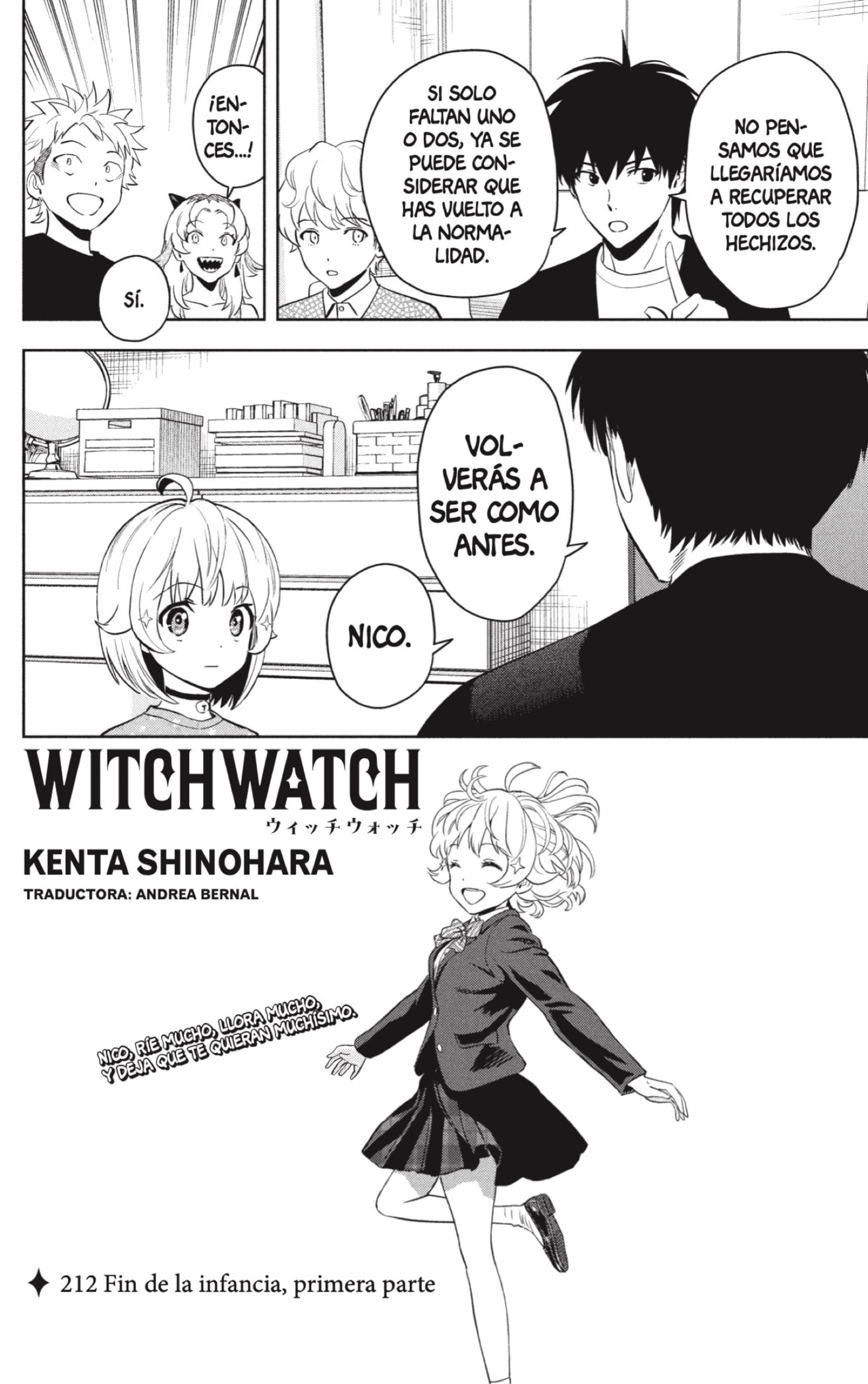 Witch Watch Capitulo 212 página 2