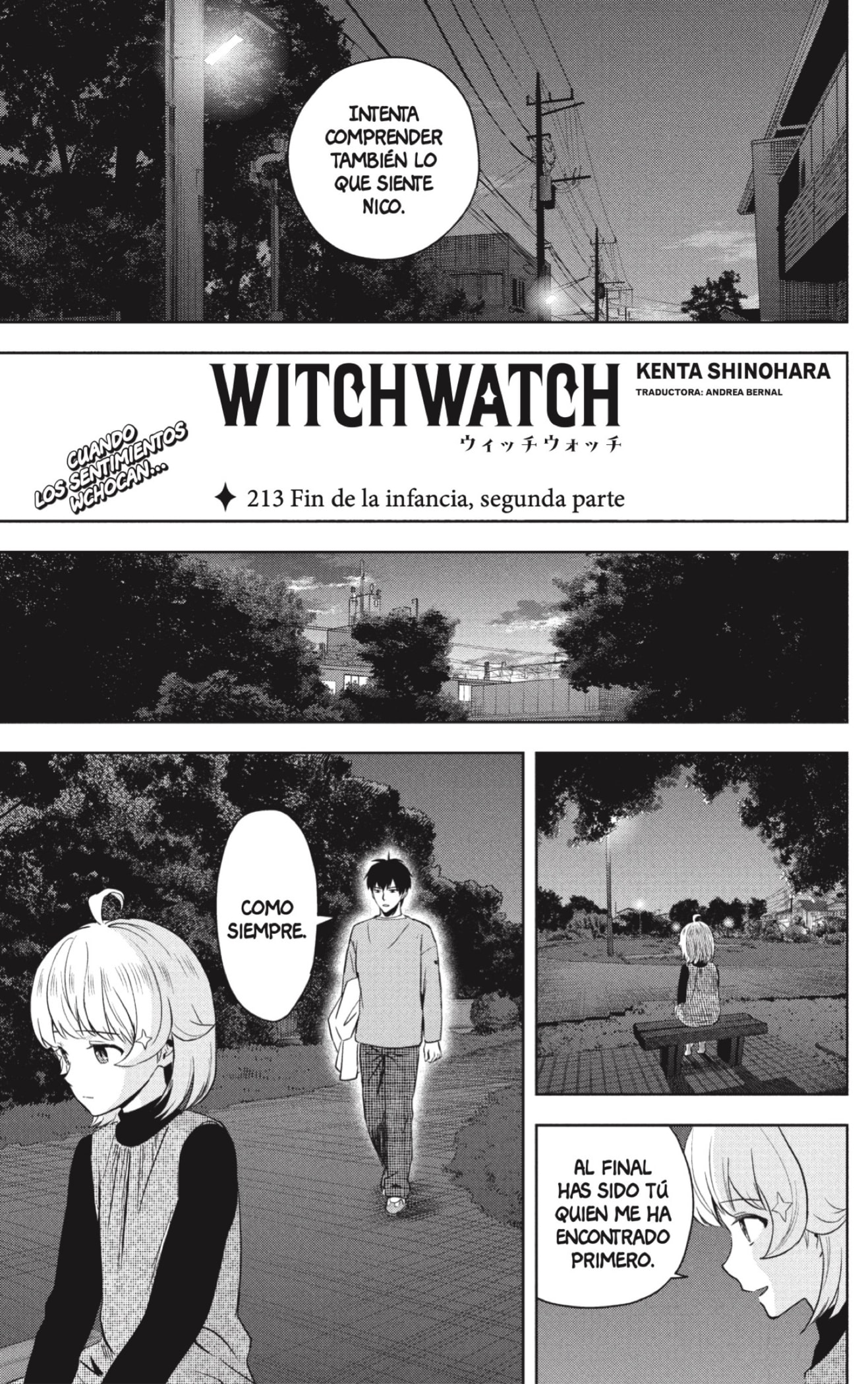 Witch Watch Capitulo 213 página 5