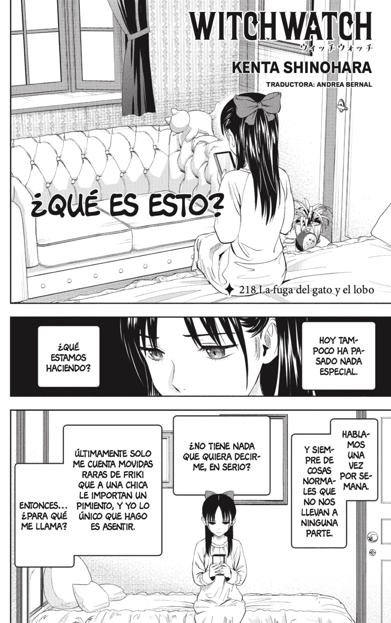 Witch Watch Capitulo 218 página 2