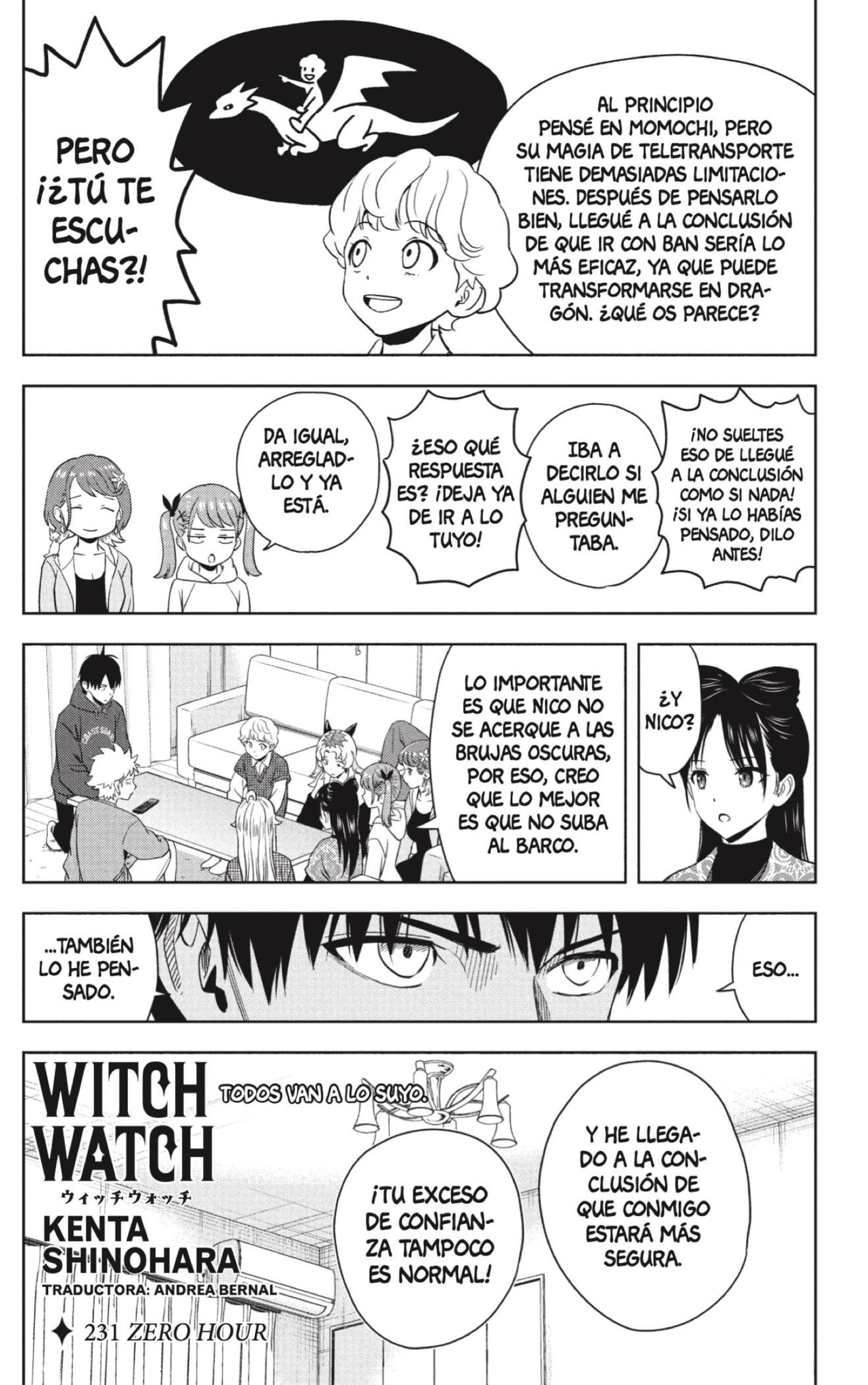 Witch Watch Capitulo 231 página 16
