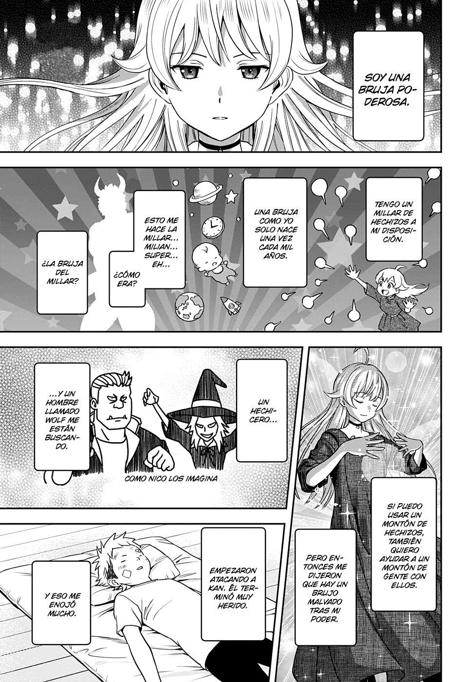 Witch Watch Capitulo 24: Perros y gotas de lluvia: parte 3 página 3